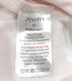 Juniors hello pink bear fleece closedfeet sleepsuit (Winter)
