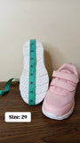 Oaklan light pink double strap shoes