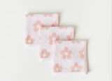 Juniors bamboo cotton Washcloths (pack of 3)