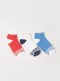 Juniors multi striped socks (pack of 3)