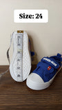 R&B spiderman canvas shoes