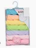 Juniors bunny wash clothes (set of 7)