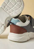 Max brown & grey colorblock shoes