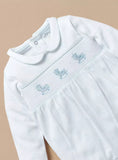 Juniors horse embroidered collared sleepsuit