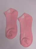 New Balance pink ankle socks