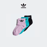 Adidas colored logo solid socks (set of 3)