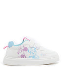 R&B minnie mouse printed white shoes