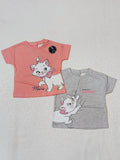 Juniors marie printed tshirts (set of 2) (Summer)