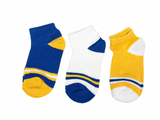 Juniors colorblock ankle socks (pack of 3)