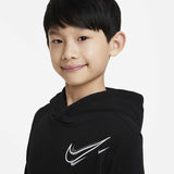 Nike black logo hoodie (winter)