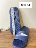 Speedo navy slides