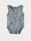Juniors flower & birds printed bodysuits (set of 6)