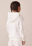 Juniors girls white hoodie (Winter)
