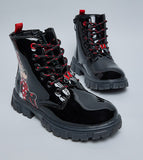 R&B black minnie mouse long shoes