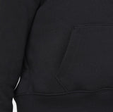 Nike Air solid black girls cropped fleece hoodie (Winter)