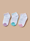 Juniors colourblock socks (pack of 3)