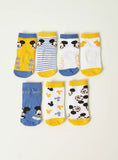 Disney Mickey mouse printed socks (pack of 7)