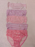 Juniors girls floral printed briefs (set of 5)