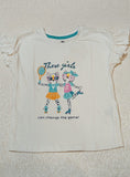 Juniors these girls can change the game tshirt (Summer)