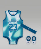 Nike teal tie & die printed starter set (Pack Of 3) (Box Packaging)