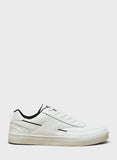 LBL solid white men shoes (box packaging)