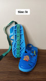 Cocomelon blue jelly sandals