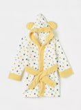 Juniors all over star fleece Bathrobe