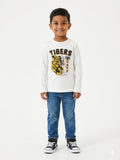 Juniors tigers printed Fullsleeves tshirt