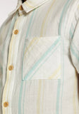 Eligo boys pastel stripped dress shirt (Summer)