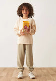Juniors beige knitted sweatshirt (Winter)