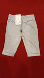 Juniors Solid Grey Pants With Draw Strings