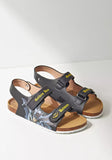 Max batman printed sandals