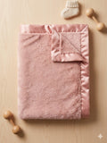Juniors pink fluffy blanket