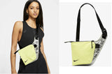 NIKE TECH CROSSBODY SHOULDER BAG POUCH SILVER/LIME UNISEX