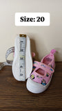 Matalan pink minnie mouse canvas shoes