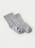 Giggles grey Ankle Length Socks (set of 2)