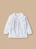 Giggles Pretty Girl Embroidered Shirt & Pyjama Set (Set Of 2)(winter)