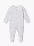 Juniors All Over Cloud Printed Sleepsuit (Set Of 2)