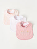 Juniors watch me grow bib (set of 3)