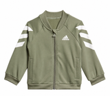 Adidas Solid Green Fleece Pullover (winter)