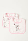 Juniors little Disney Marie bib & booties (set of 4)