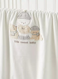 Juniors little sweet boy fleece blanket