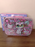 R&B field of cat stainless steel Bento lunch box