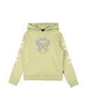 Vans off the wall girls green hoodie (Winter)