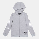 Adidas grey lined hoodie ( winter)