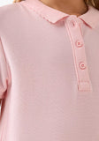Juniors pink girls polo tshirt (Summer)
