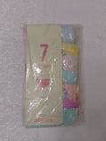 Juniors unicorn printed briefs (set of 7)