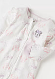 Juniors minnie mouse pastel printed sleepsuit