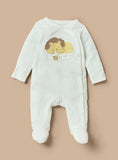 Juniors lion printed sleepsuits (set of 3)