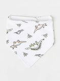 Juniors Dinosaur printed bandana bib (set of 3)